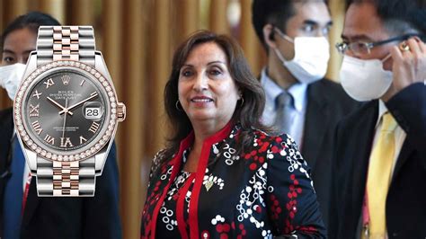 el rolex de dina boluarte|caso Rolex dina boluarte.